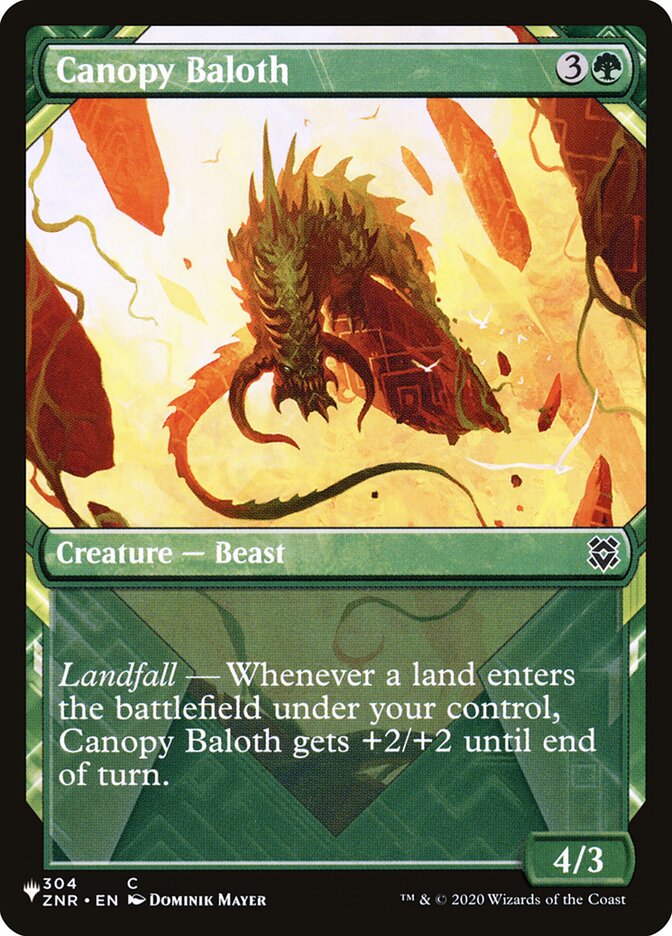 Canopy Baloth - Showcase - Inverted