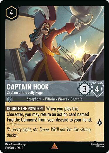 Captain Hook - Captain of the Jolly Roger - Foil