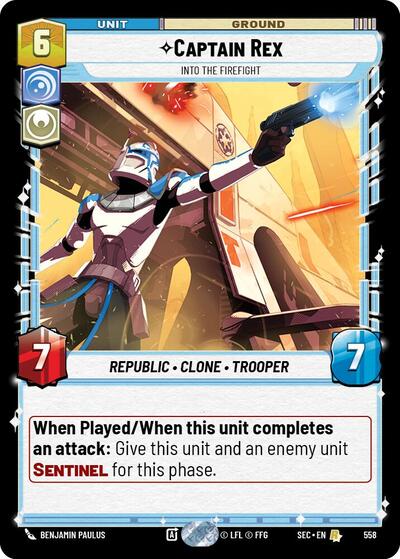 Captain Rex - Into the Firefight - Foil
