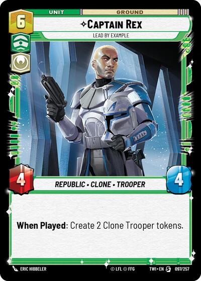 Captain Rex - Lead by Example  - Foil