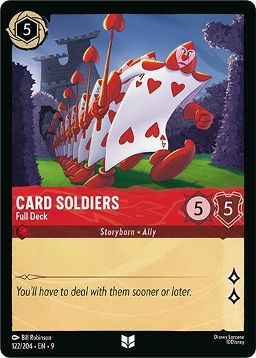Card Soldiers - Full Deck - Foil