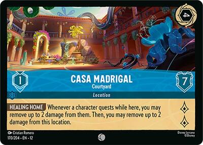 Casa Madrigal - Courtyard - Foil