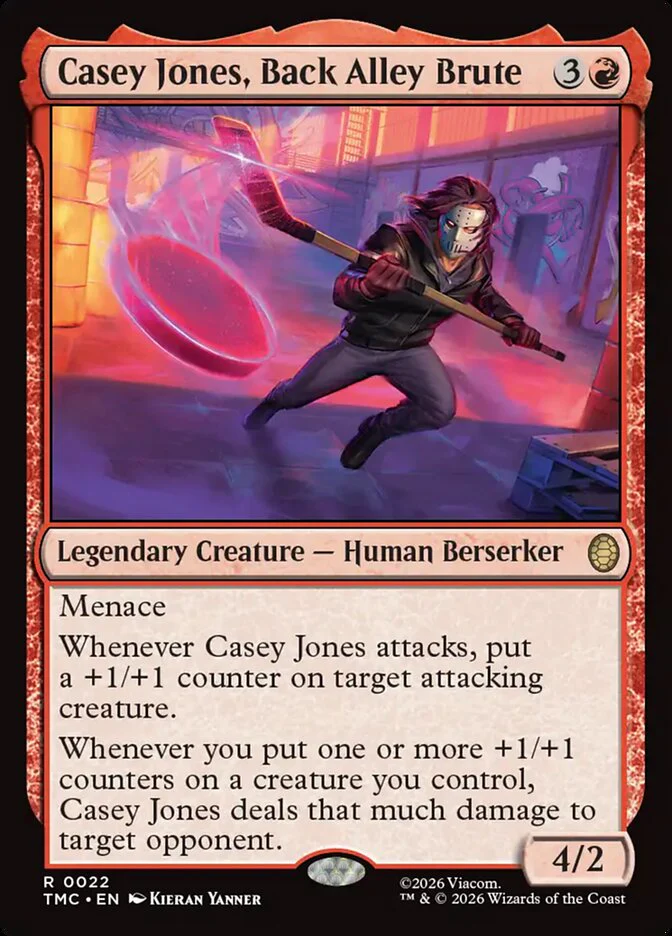 Casey Jones, Back Alley Brute - Legendary