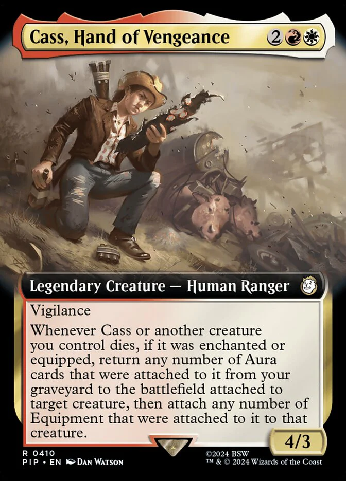 Cass, Hand of Vengeance - Extended Art - Legendary