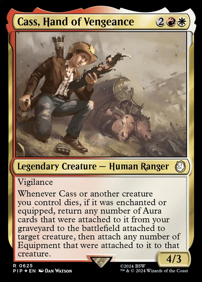 Cass, Hand of Vengeance - Legendary - Surge Foil (Foil)