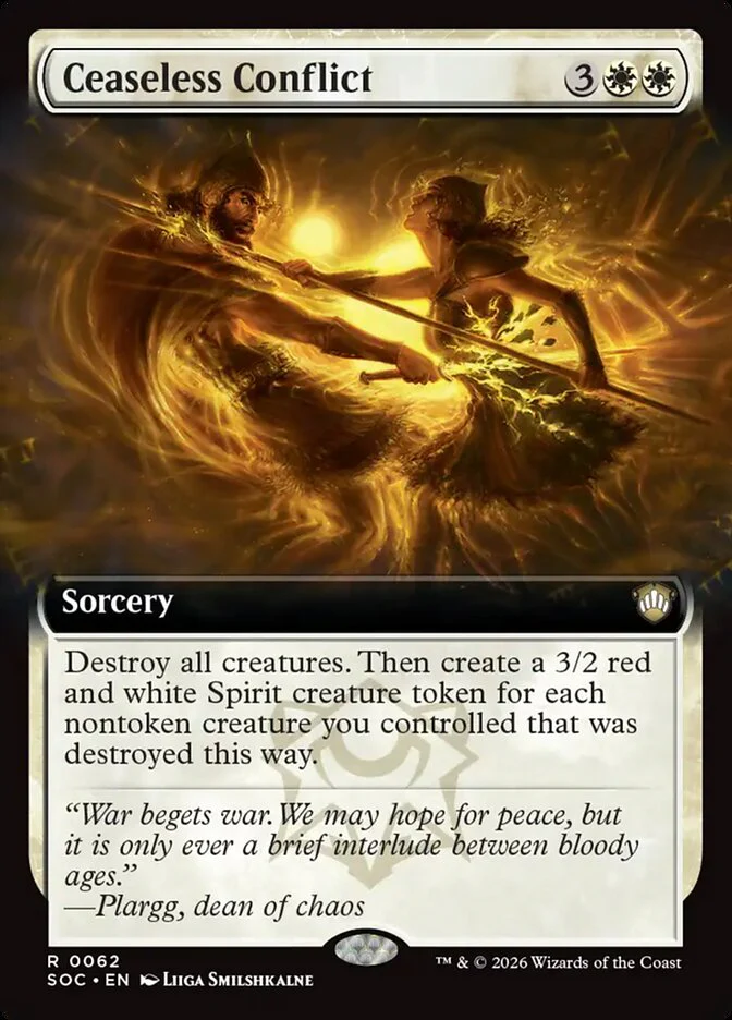 Ceaseless Conflict - Extended Art