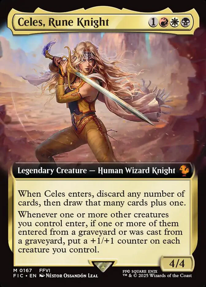 Celes, Rune Knight - Legendary - Extended Art