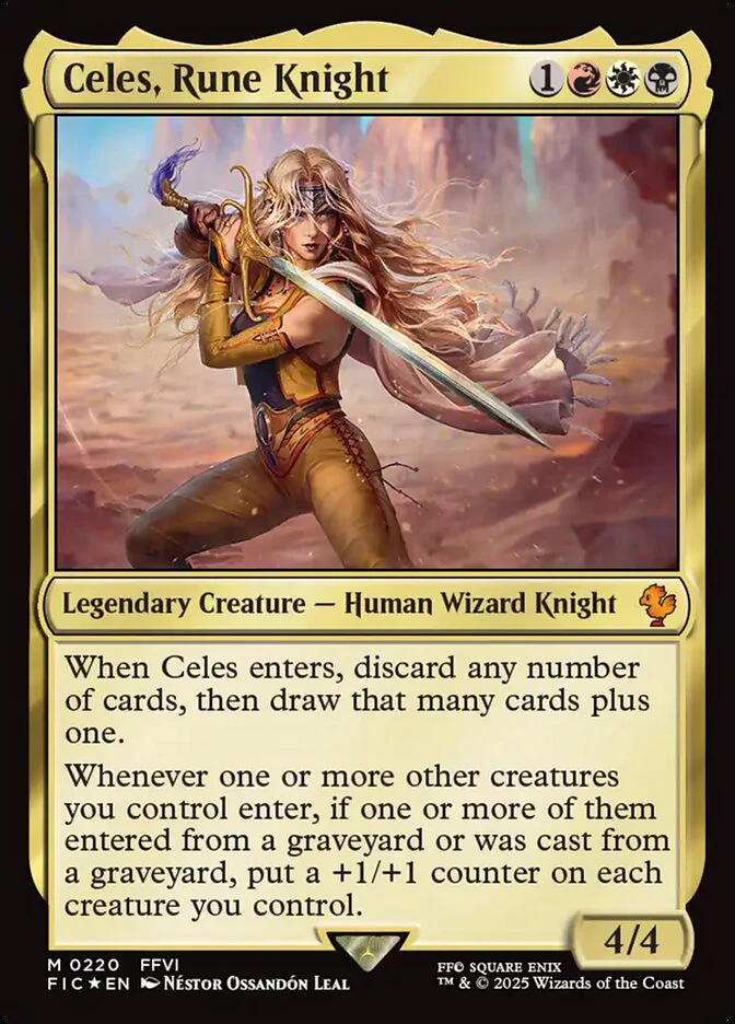 Celes, Rune Knight - Legendary (Foil)