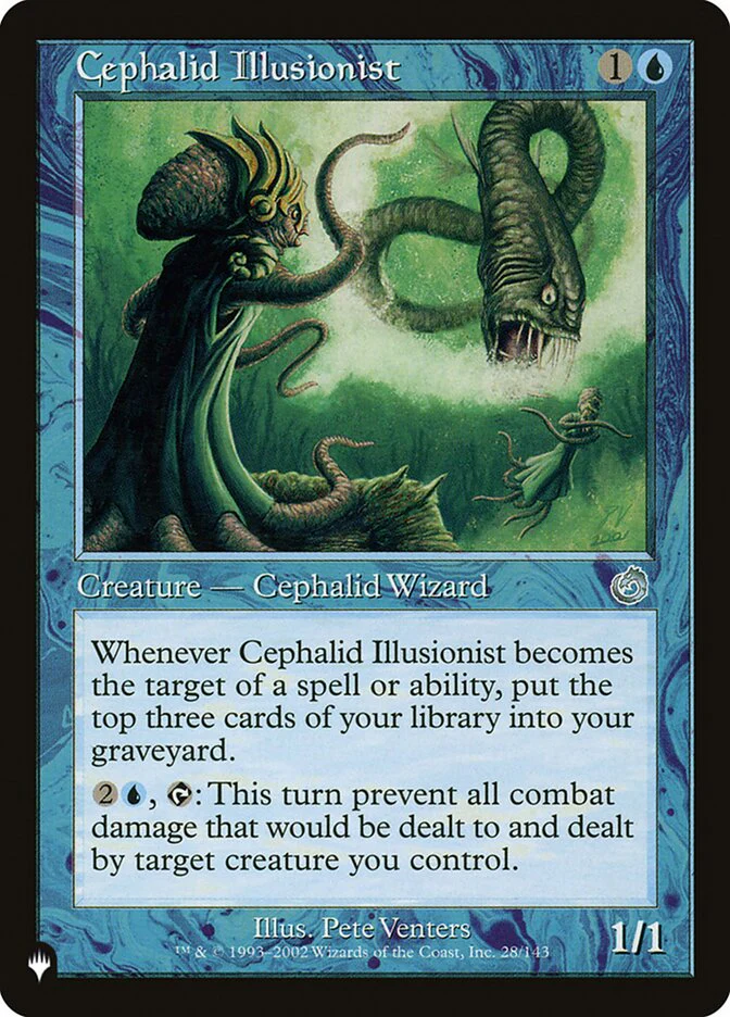 Cephalid Illusionist - Retro Frame