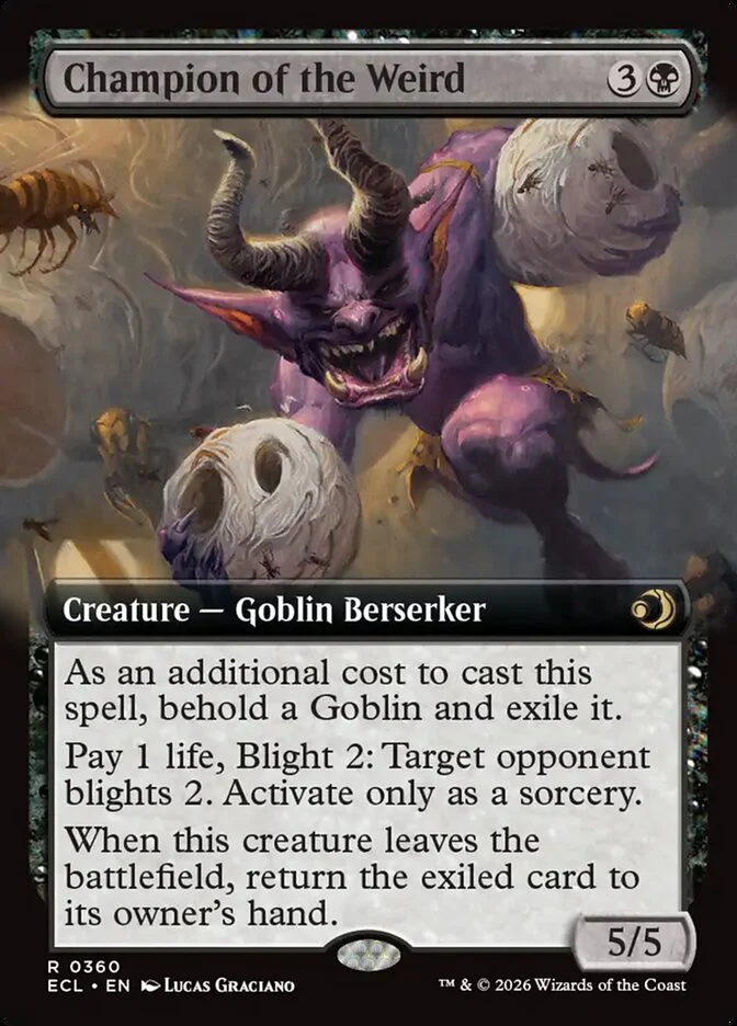 Champion of the Weird - Extended Art