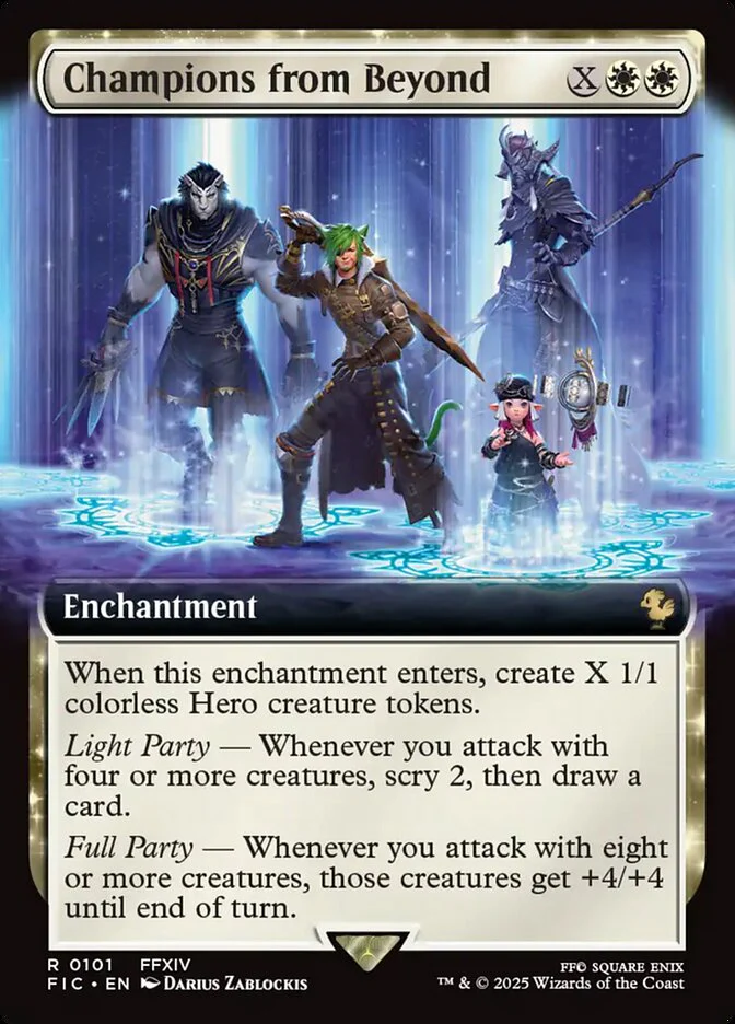 Champions from Beyond - Enchantment - Extended Art