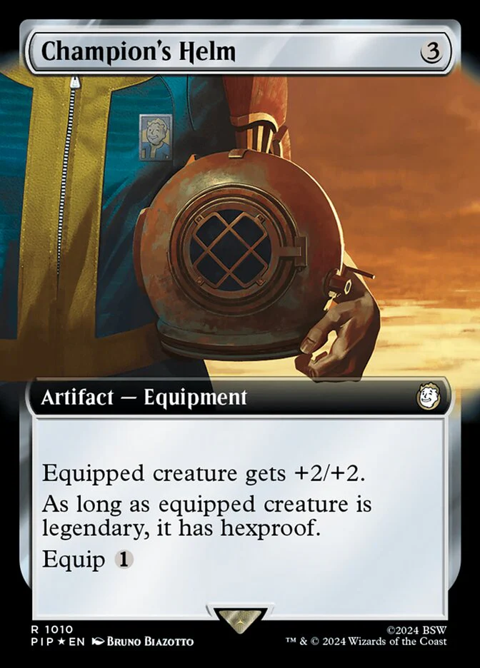 Champion's Helm - Extended Art - Surge Foil (Foil)