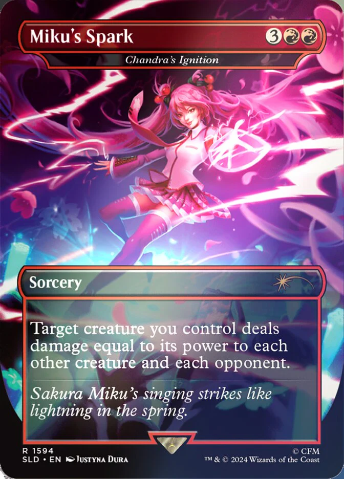 Chandra's Ignition - Borderless - Full Art - Inverted (Foil)