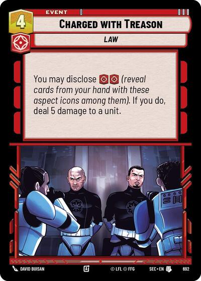 Charged with Treason - Foil