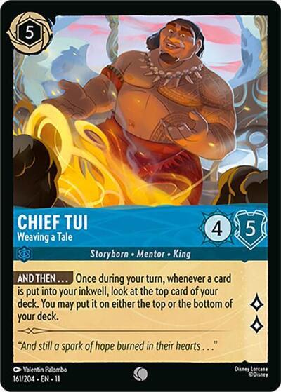 Chief Tui - Weaving a Tale - Foil