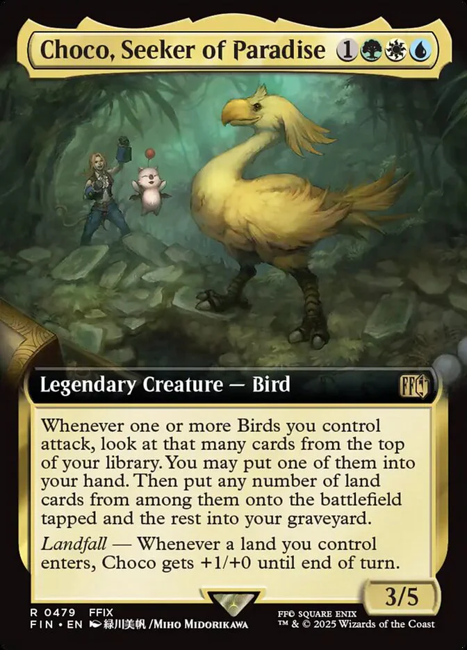 Choco, Seeker of Paradise - Extended Art - Legendary