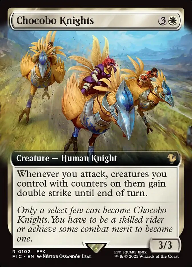 Chocobo Knights - Extended Art