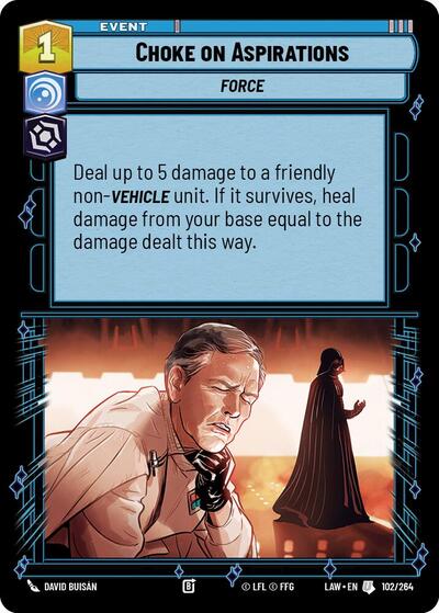 Choke on Aspirations