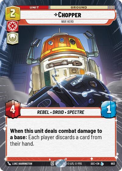 Chopper - War Hero (Hyperspace) - Foil