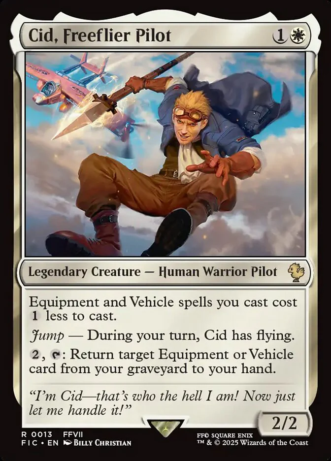 Cid, Freeflier Pilot - Legendary