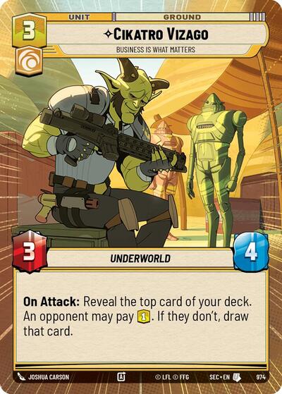 Cikatro Vizago - Business is What Matters (Hyperspace) - Foil