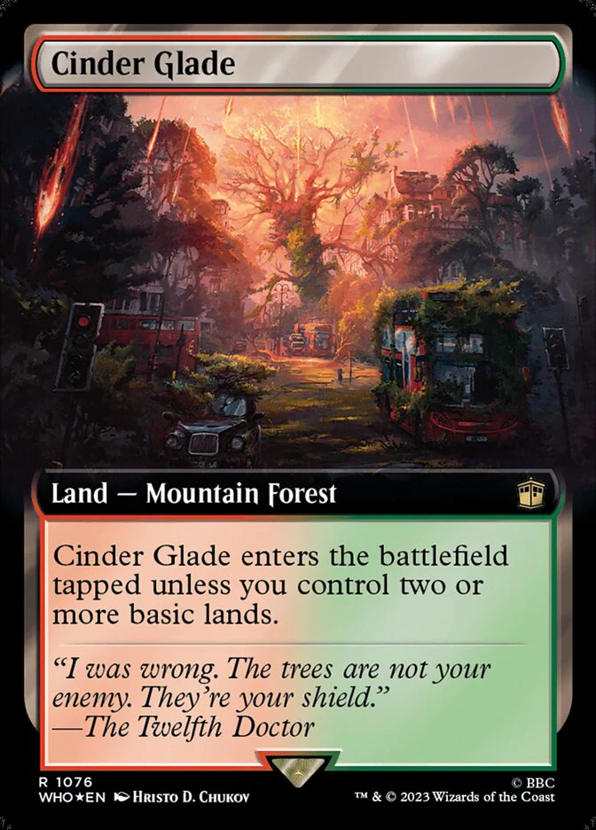 Cinder Glade - Extended Art - Surge Foil (Foil)