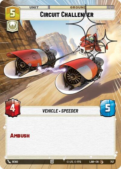 Circuit Challenger (Hyperspace) - Foil