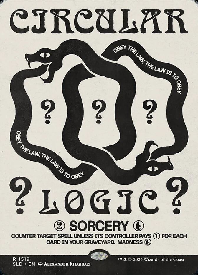 Circular Logic - Borderless - Full Art