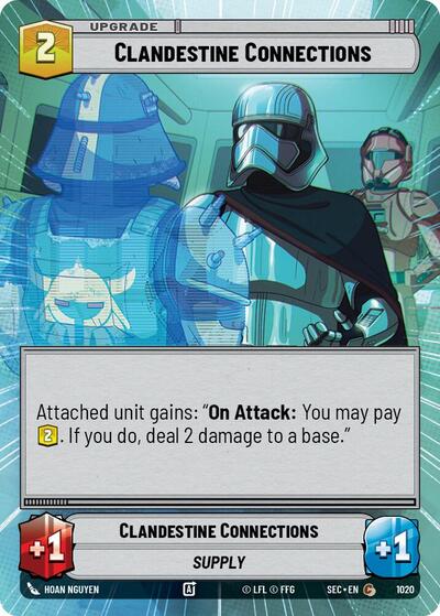 Clandestine Connections (Hyperspace) - Foil