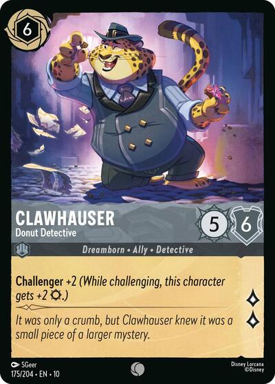 Clawhauser - Donut Detective - Foil