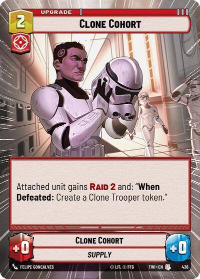 Clone Cohort (Hyperspace) - Foil