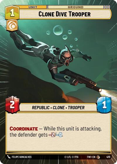 Clone Dive Trooper  (Hyperspace) - Foil