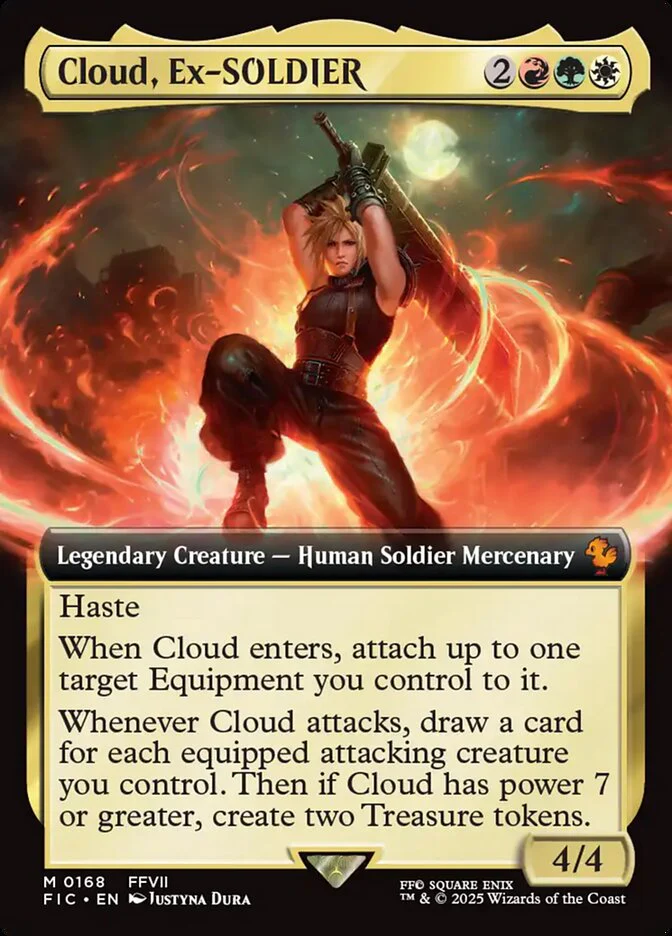 Cloud, Ex-SOLDIER - Extended Art - Legendary (Foil)