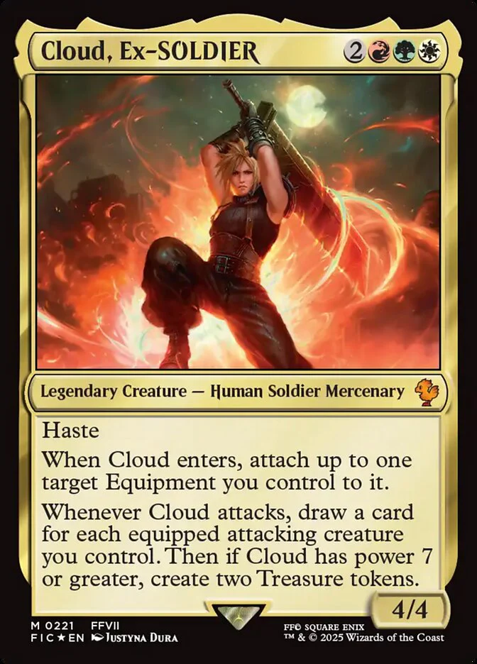 Cloud, Ex-SOLDIER - Legendary (Foil)