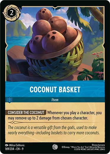 Coconut Basket - Foil