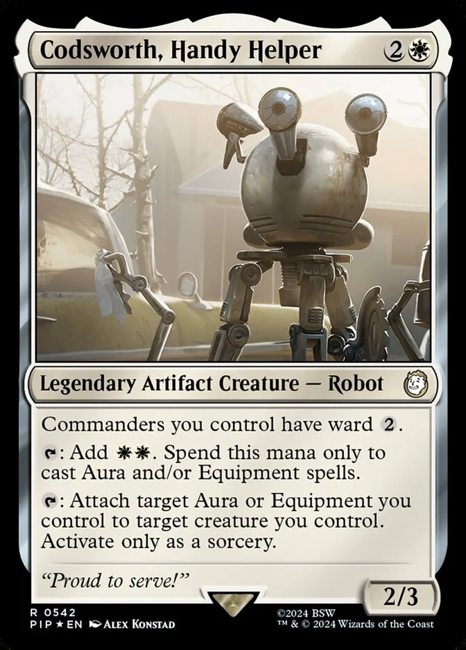 Codsworth, Handy Helper - Legendary - Surge Foil (Foil)