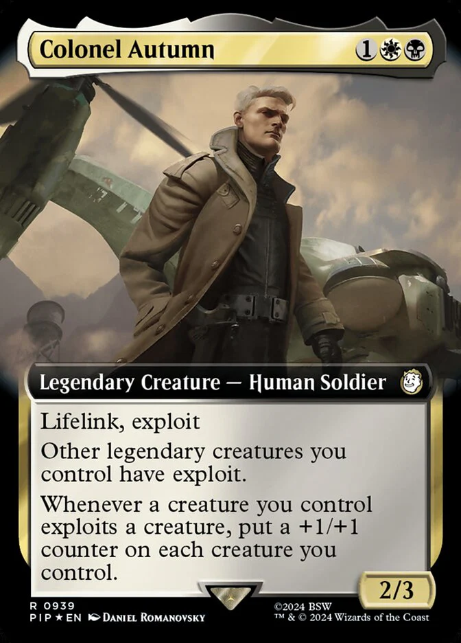 Colonel Autumn - Extended Art - Legendary - Surge Foil (Foil)