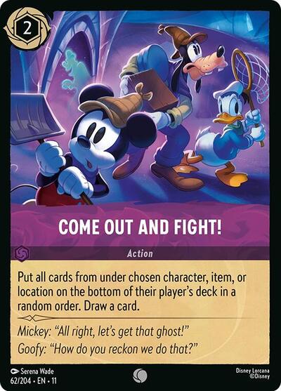 Come Out and Fight! - Foil