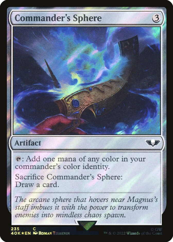 Commander's Sphere - Surge Foil (Foil)