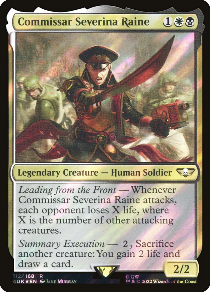 Commissar Severina Raine - Legendary - Surge Foil (Foil)