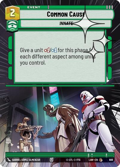 Common Cause (Hyperspace) - Foil