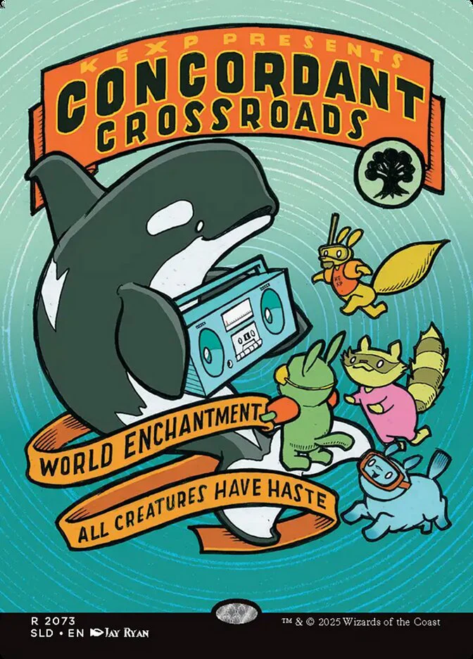 Concordant Crossroads - Borderless - Full Art (Foil)