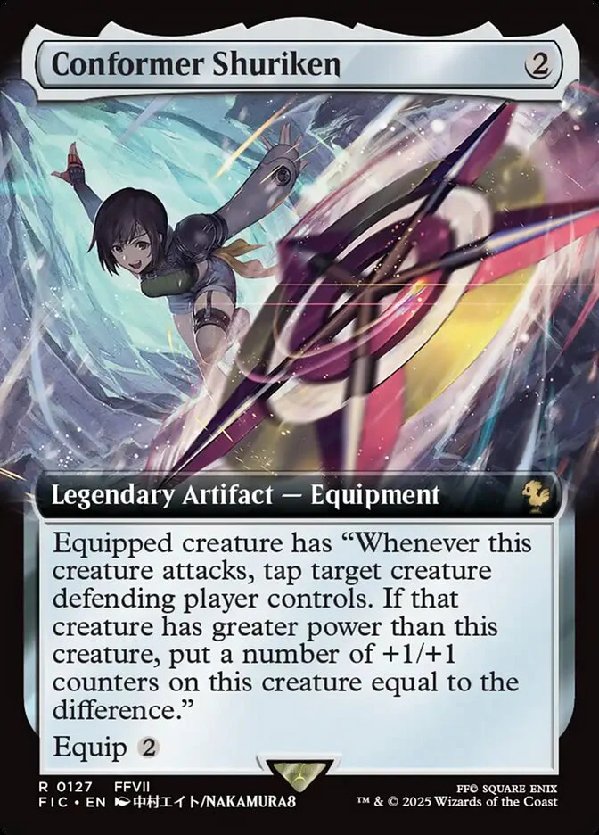Conformer Shuriken - Extended Art - Legendary