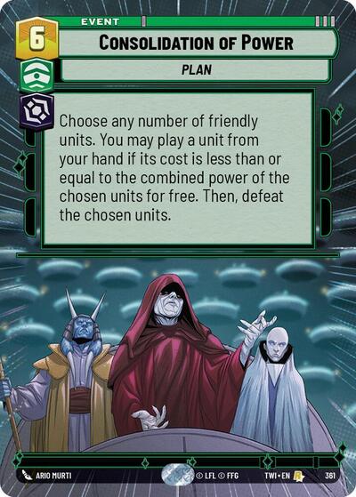 Consolidation of Power  (Hyperspace)