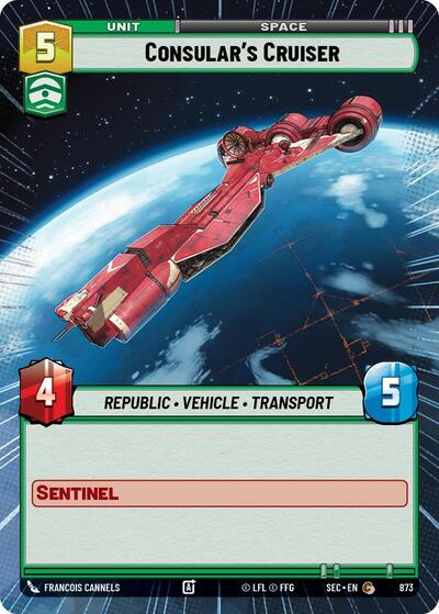 Consular's Cruiser (Hyperspace) - Foil