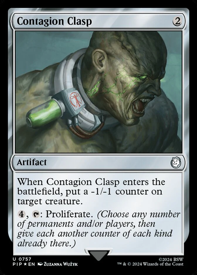 Contagion Clasp - Surge Foil (Foil)