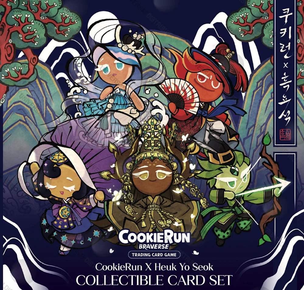 COOKIERUN TCG OBSIDIAN COLLECTIBLE CARD SET