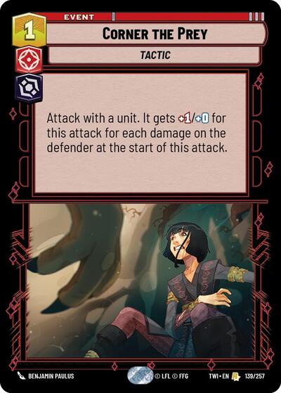 Corner the Prey  - Foil
