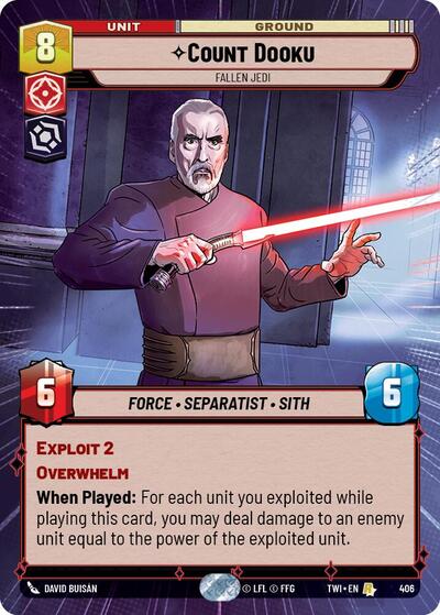Count Dooku - Fallen Jedi  (Hyperspace)