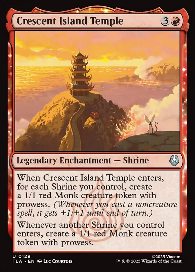 Crescent Island Temple - Enchantment - Legendary